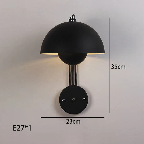 Colorful LED Bedside Wall Lamp for Bedroom Living Room Hotel Children Room