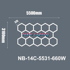 Hexagon LED Ceiling Light: High-Performance, Best-Selling, Honeycomb Design