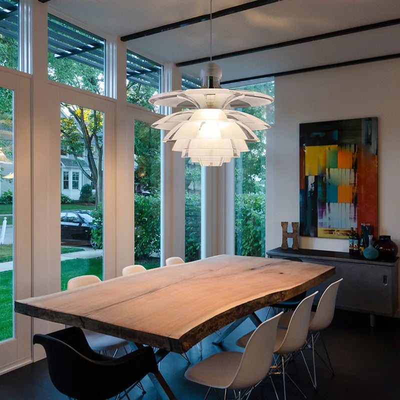 Pine Cones Chandelier LED Pendant Lighting for Bedroom Dining Room Home Decor