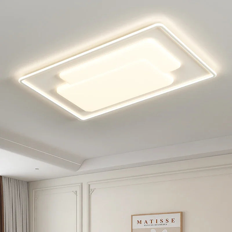 Nordic Minimalism Smart LED Ceiling Light for Modern Home Decor