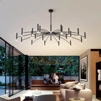Minimalist LED Ceiling Chandelier for Living Dining Room Decor