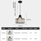 Modern Nordic Glass Chandelier for Kitchen Island Dining Room Lighting Fixtures