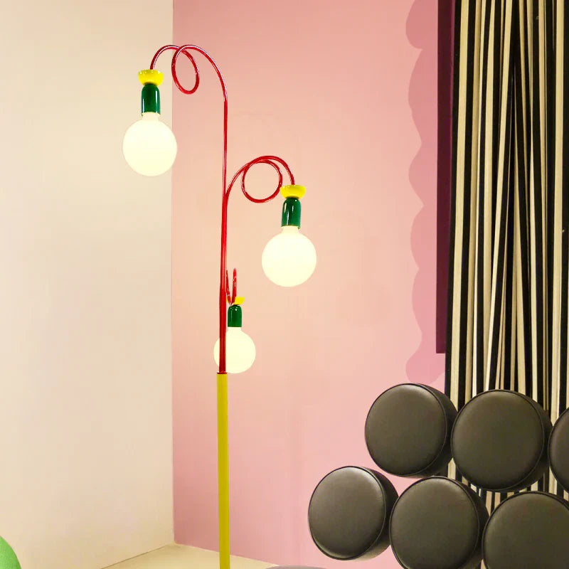 Art LED Floor Lamp - Creative Lighting for Living Room, Bedroom & Kid's Room