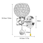 Modern Crystal Wall Lamp for Home Living Room Bedroom Decor