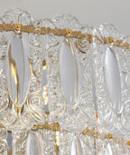 Romantic Glass Chandelier Luxury Ceiling Pendant Light Fixture