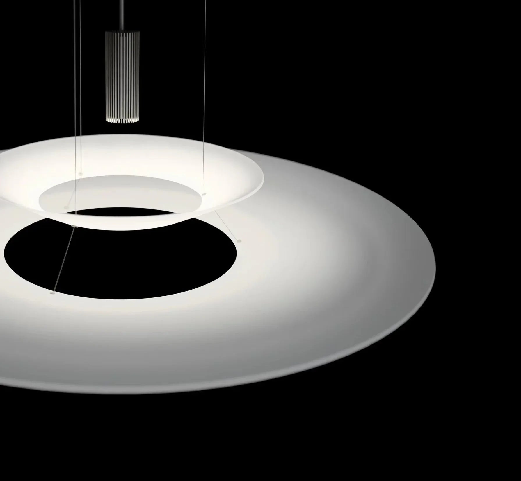 UFO LED Chandelier Pendant Light for Dining Living Room Bar - Modern Saucer Design