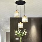 Crystal Trio Pendant Light for Modern Spaces