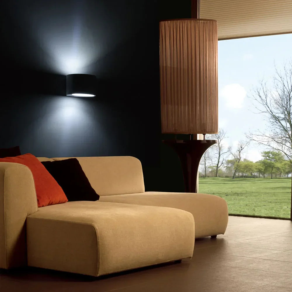 Nordic Plaster Wall Lights Up&Down Wall Sconce for Bedroom Reading White Home Lighting