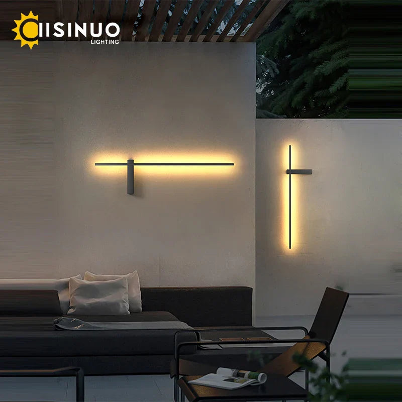 Aluminum Outdoor Wall Sconce IP54 Waterproof Light Fixture for Porch and Patio