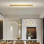 Nordic LED Chandelier: Modern, Simple Lighting for Home, Restaurant, and Office