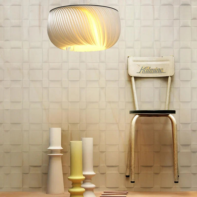 Wabi Sabi Parchment Ceiling Lamp: Elegant Japan Pendant Light for Home Decor.