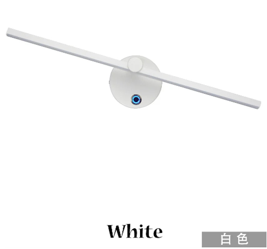 Linear LED Vanity Wall Light with Switch, 300° Rotation, 41CM - Nordic Minimalist Style