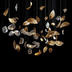 Luxury LED Chandelier: Modern Hall Duplex Hotel Lobby Pendant Light