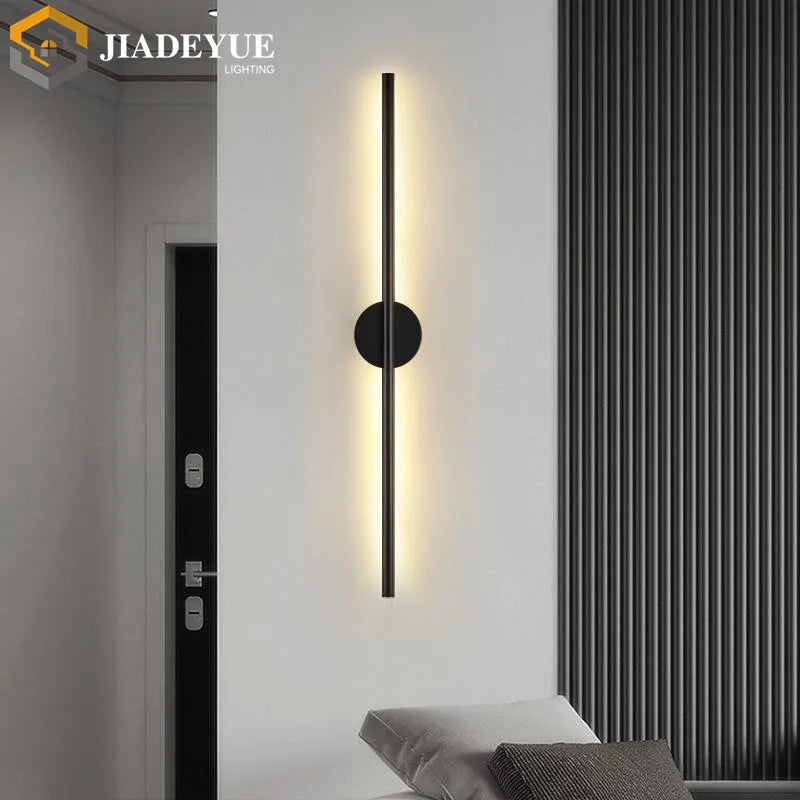 LED Wall Lamp: Modern Nordic Minimalist for Living Room Bedroom Sofa Bed TV