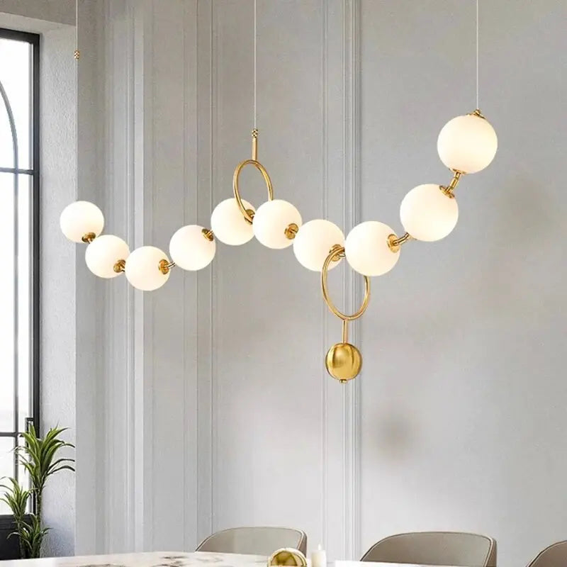 Nordic Glass Pendant Light Fixture Ceiling Lamp Modern Design