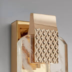 Crystal Wall Lamp for Living Room TV Background, Light Luxury Bedroom Bedside, Villa Stair