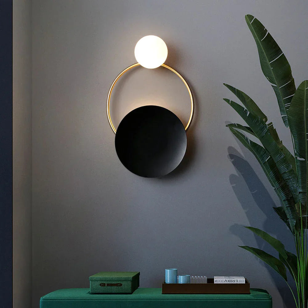 Wall Light LED Sconce Modern Minimalist Nordic Staircase Living Room Bedroom Lighting
