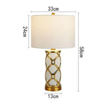 Ceramic Nordic Table Lamp: Luxury Designer Replica for Home Living Room and Bedroom Décor