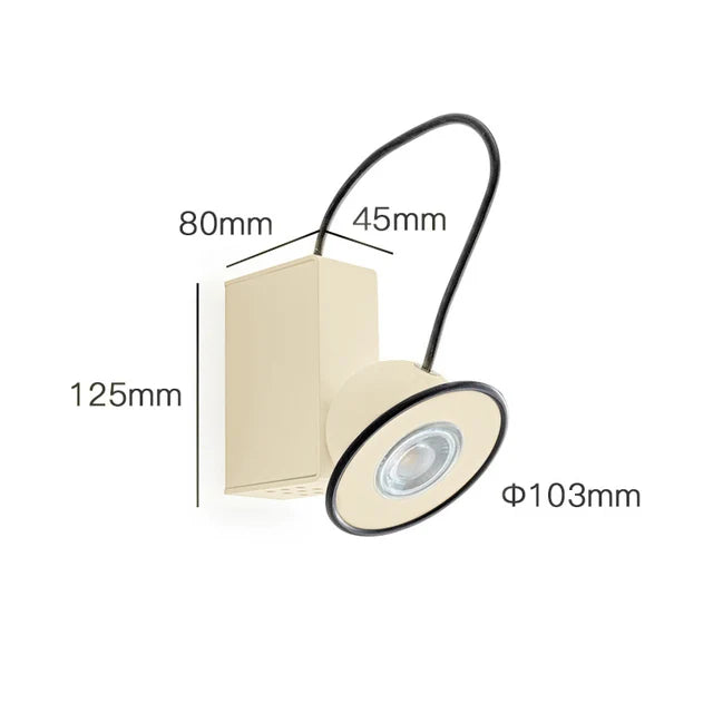 Modern Magnetic Reading Light for Bedroom Desk or Living Room