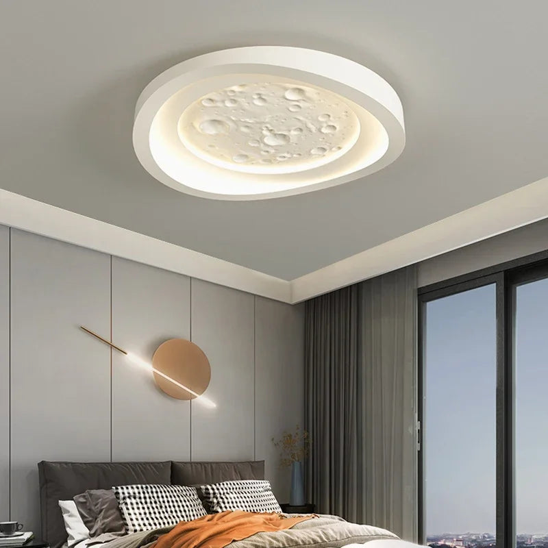 LED Ceiling Lamps: Modern Nordic Minimalist Design for Living Room, Bedroom, and Dining Room