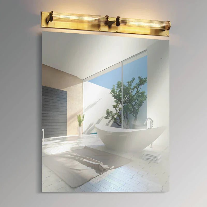 Copper LED Wall Lamp for Modern Living Room & Bedroom Lighting