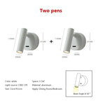 Minimalist LED Wall Lamp: Adjustable Rotation and Folding for Bedroom, Living Room Decoration