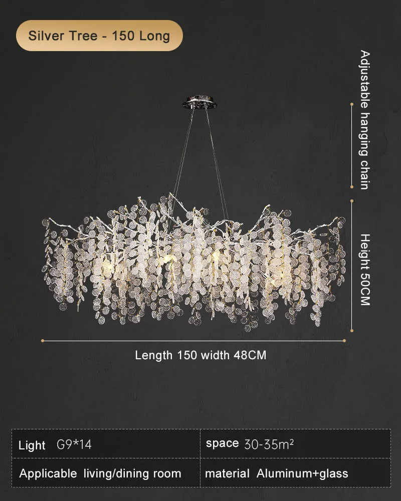 Crystal Pendant Chandelier: Elegant Lighting Fixture for Home, Dining Room, and Hotel