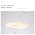 Cloud Pendant Light: Nordic Minimalist Doughnut Chandelier for Living Room & Kid's Bedroom