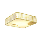 Crystal Chinese Style Ceiling Light for Living Room and Bedroom