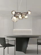 Nordic Glass Chandelier Luxury Pendant Lamps for Living Dining Bedroom