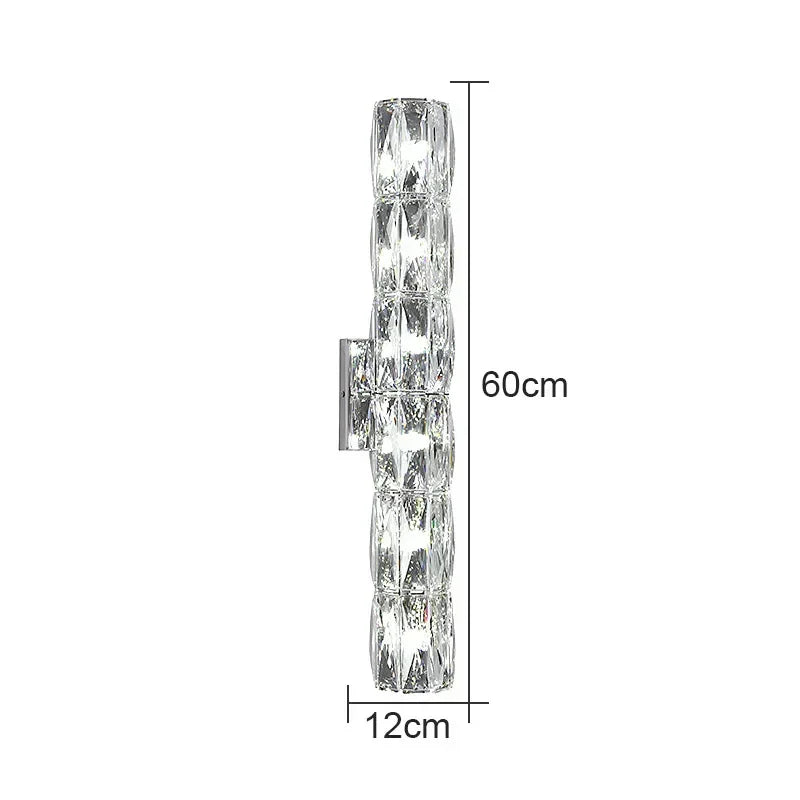 Crystal High-End Wall Lamp for Luxury Living Room, Bedroom, Villa Lighting