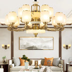 Jade Chandelier for Luxe Living Spaces