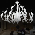 Swan Pendant Chandelier: Elegant European Style for Living Room, Bedroom, Restaurant