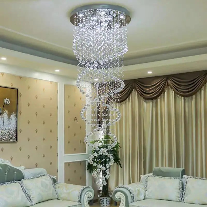 Luxury LED Chandelier for Villa, Bedroom, Staircase & Home Decor
