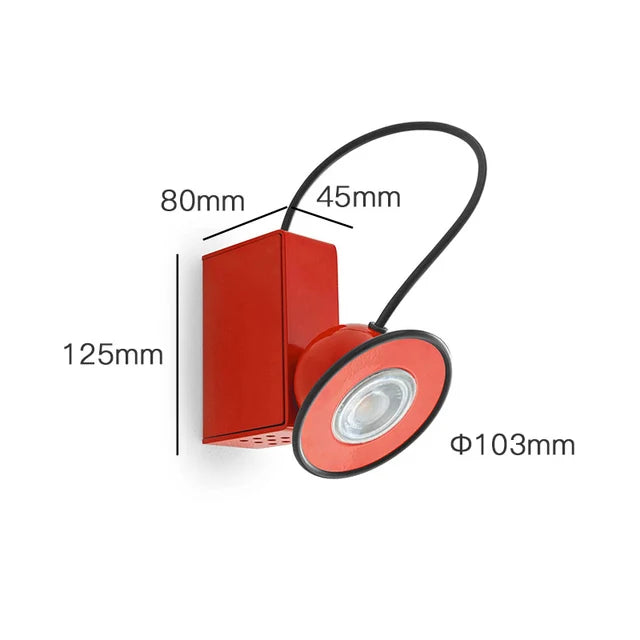 Modern Magnetic Reading Light for Bedroom Desk or Living Room
