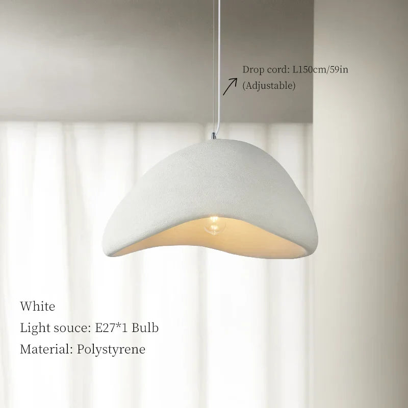 Modern Loft Chandelier: Wabi Sabi LED Ceiling Lamp for Home Decor and Living Room