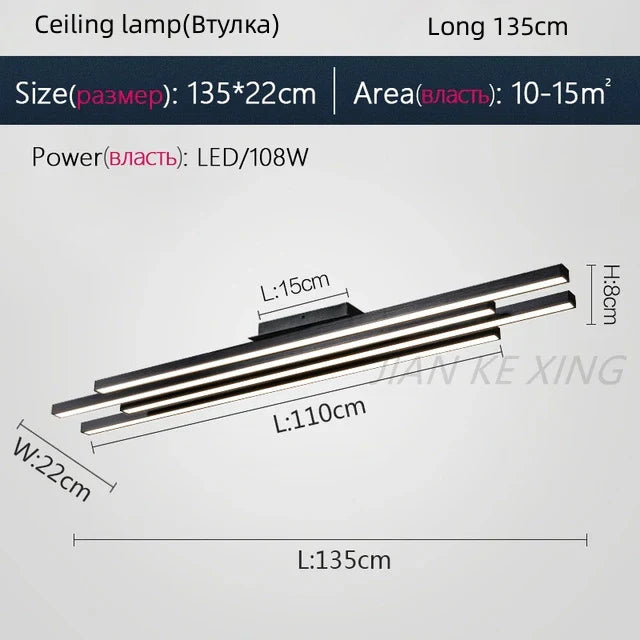 Luxury Aluminum Ceiling Chandelier LED Lighting Fixtures