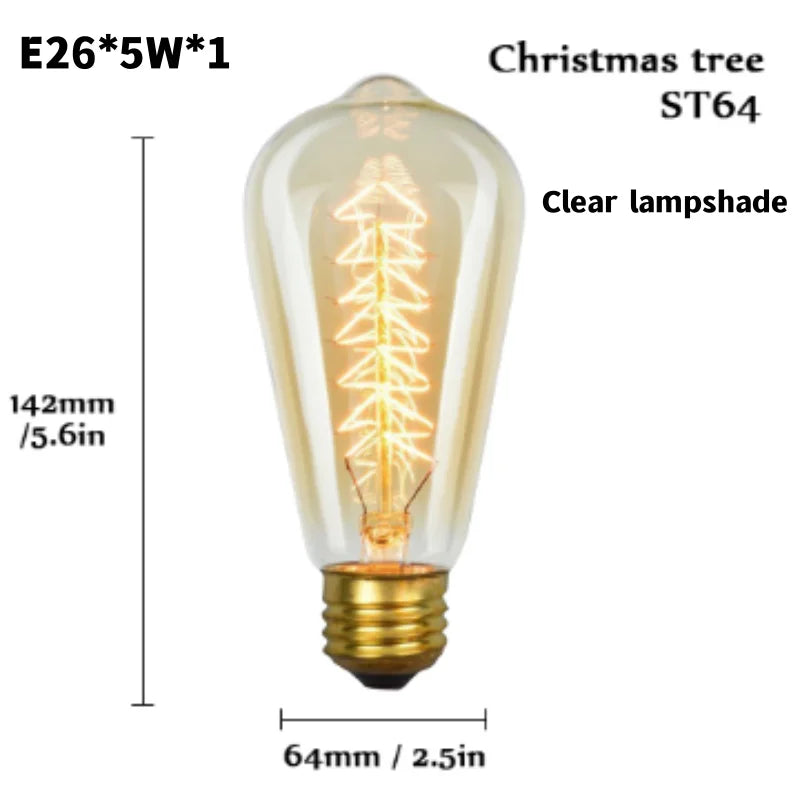 Bamboo Ceiling Fan with Rattan Cage Light & Remote Control