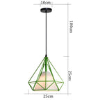 Retro Loft Industrial Pendant Light Chandelier Home Kitchen Decor Lampshade