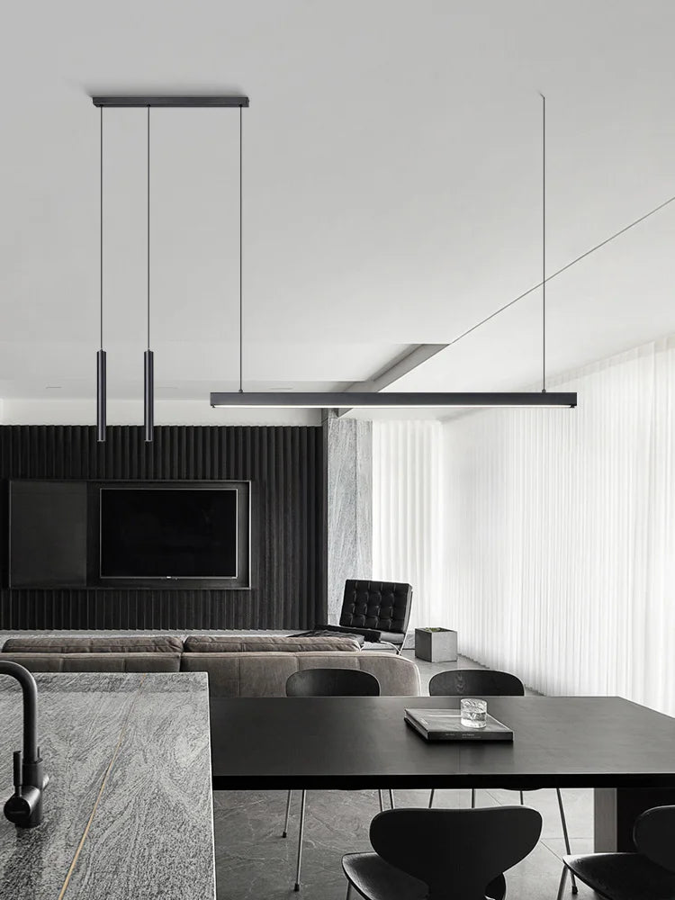 Luxury Chandeliers: Modern Minimalist Office & Bar Lights, Italian Style