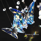 Butterfly Crystal Chandelier for High Ceilings & Staircases