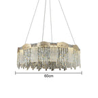 Crystal Ceiling Chandelier: Modern Luxury Lighting for Living Room, Dining Room, Bedroom