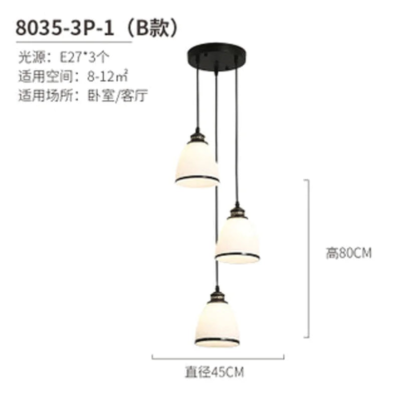 Vintage Country Chandelier for Home Decoration and Indoor Lighting