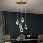 Diamond Crystal LED Ceiling Chandelier for Home Decor