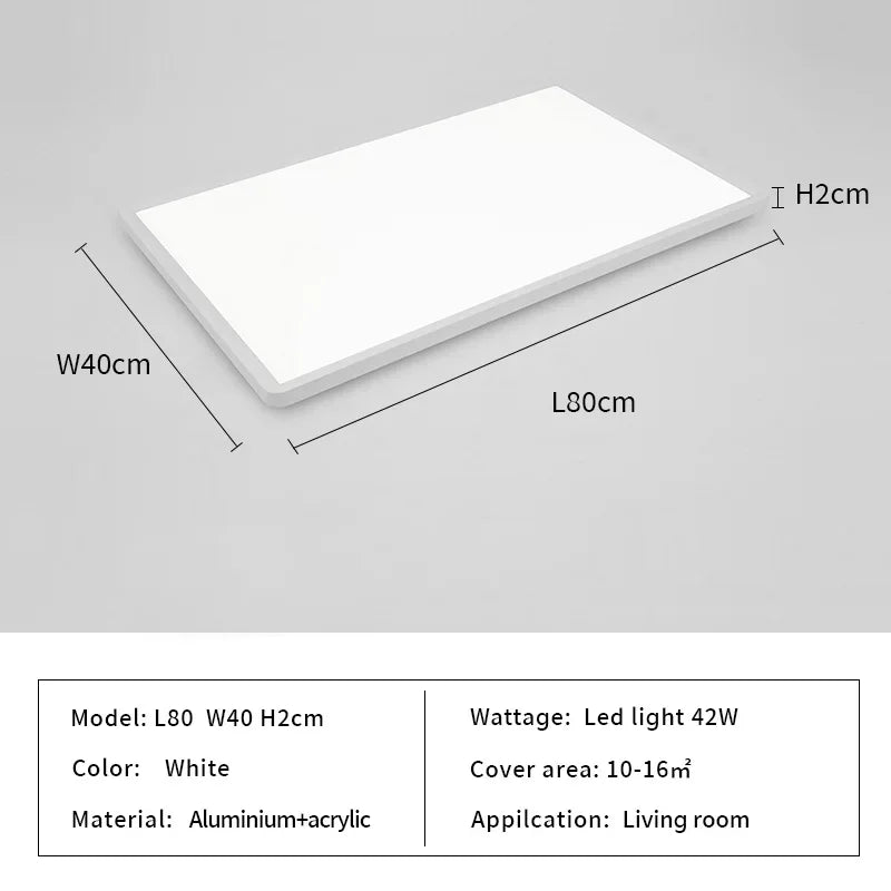 LED Ceiling Lights for Home Deco - Minimalist Modern Lighting Fixture