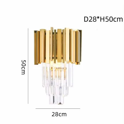 Stainless Steel Crystal Pendant Chandelier for Modern Luxury Indoor Lighting