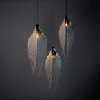 Designer Flying Wing Shape LED Chandeliers | Modern Living Room Pendant Lamps