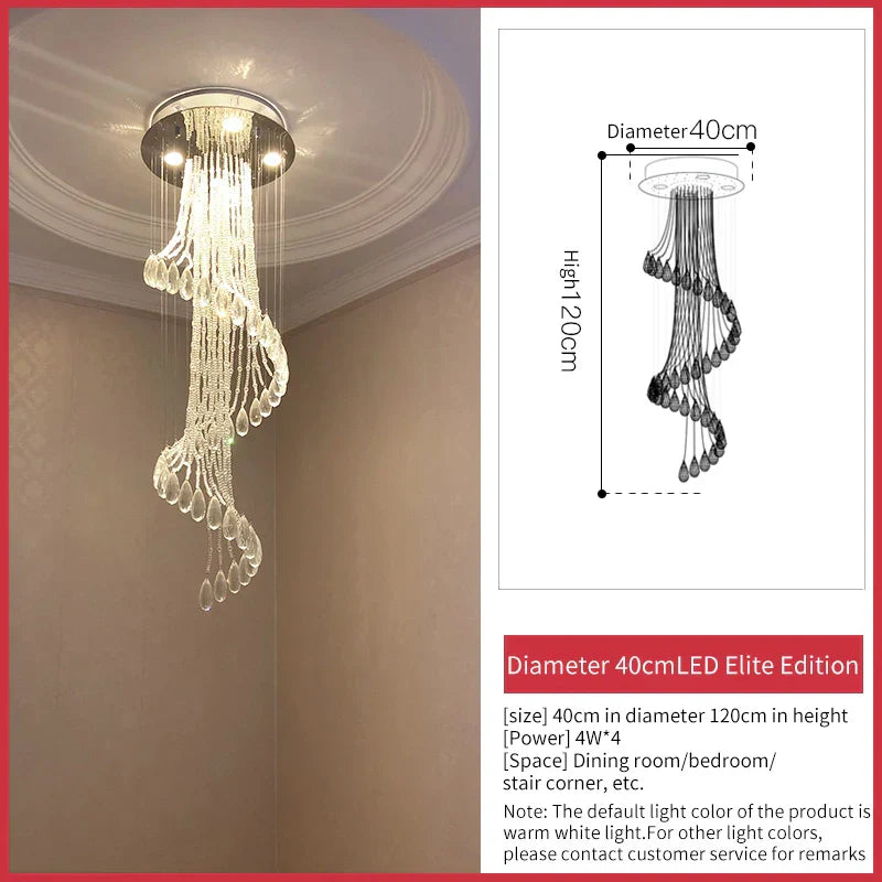 Rotating Villa Hollow Pendant Light