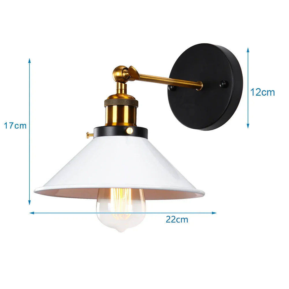 Retro Industrial Pendant Ceiling Lamp E27 LED Chandelier Loft Light for Home Living Room