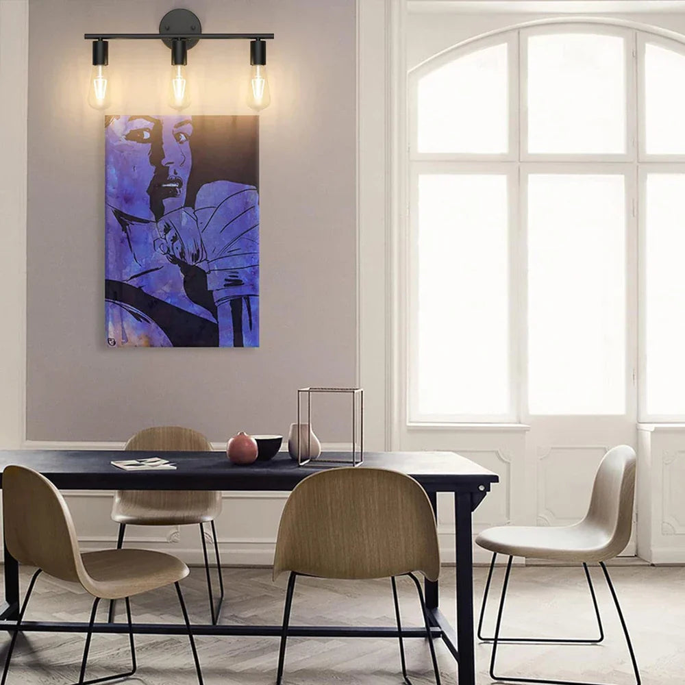 LED Multihead Mirror Wall Lamp – Vintage Decorative Indoor Lighting